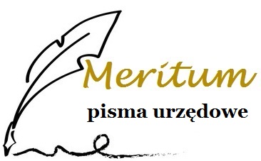 Meritum - Pisma Urzędowe